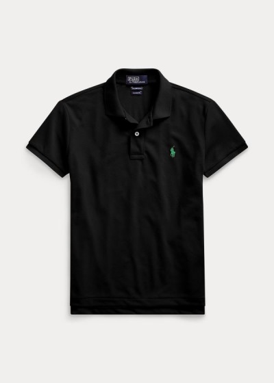 Polos Polo Ralph Lauren Mujer Negros - The Earth - IRSZB5362